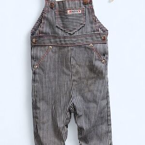 Health-tex baby 9m stripped overalls